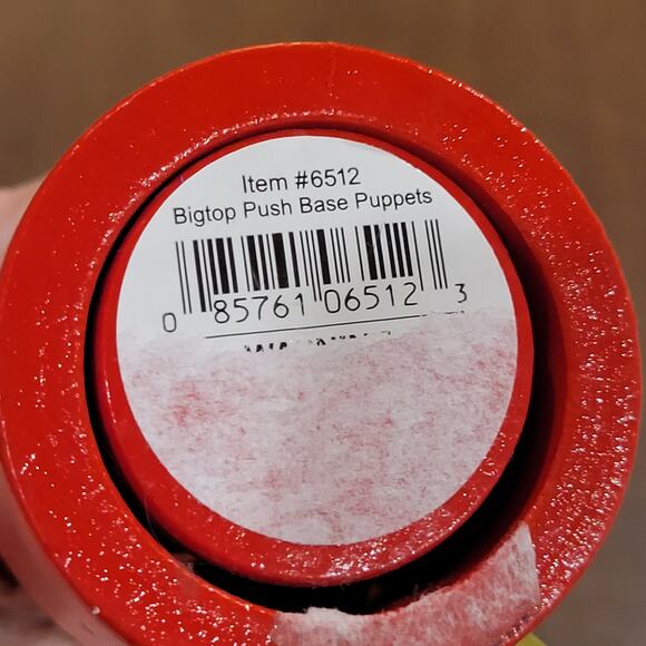 Vintage Wooden Push Hand Toy Big Toy Push Based Puppets - Picture 7 of 9